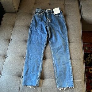 NWT Abercrombie and Fitch the moon high rise size 00